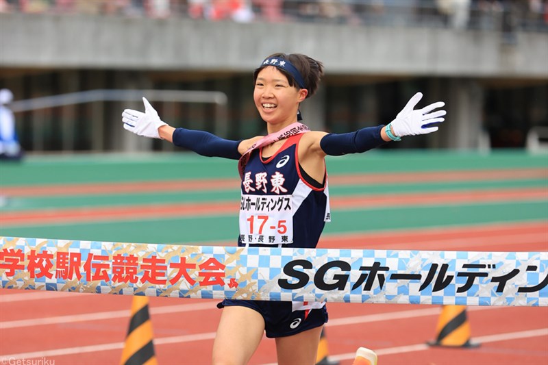 女子は長野東が7年ぶりの地元V アンカー・田畑陽菜が薫英女学院を逆転／春の高校伊那駅伝