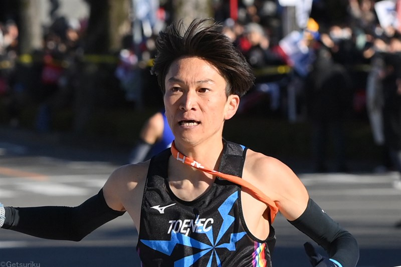 中西亮貴が2時間9分07秒 駒大卒7年目でマラソン初V 2位に山本翔馬／防府読売マラソン