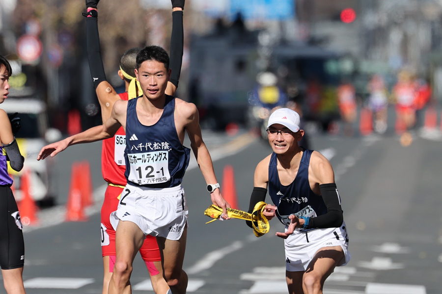 八千代松陰・鈴木琉胤「最後のキレは自分が上」先輩・佐藤ら上回る日本人最高28分43秒／全国高校駅伝