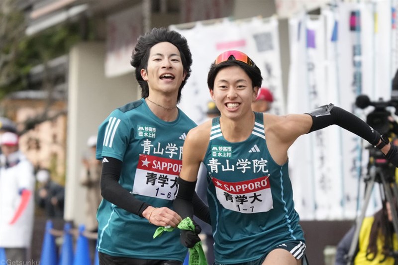 6区は青学大が野村昭夢の区間新でリード広げる！ 駒大が3位に追い上げる シード争いは激化／箱根駅伝