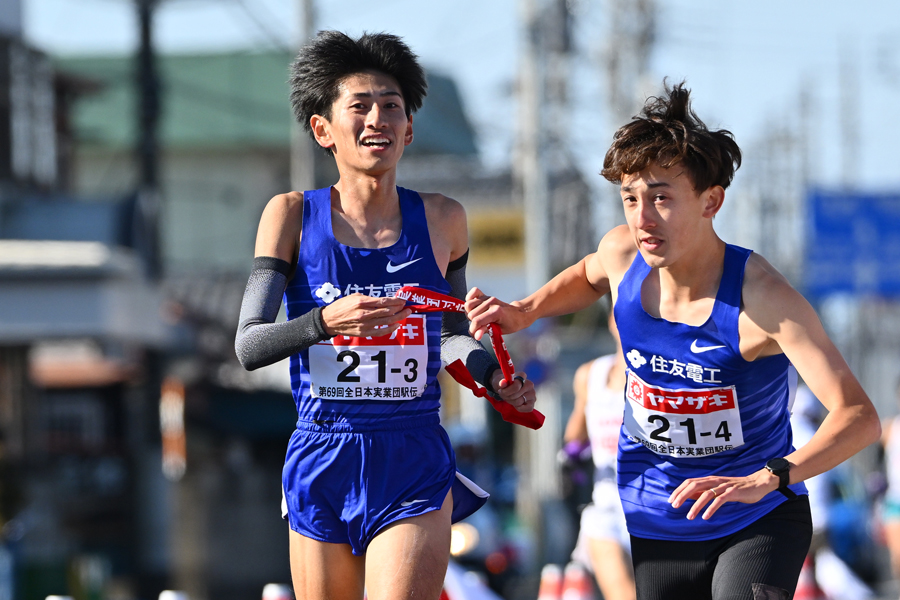 住友電工・田村和希が復活告げる4年ぶり区間賞！「駅伝が好き、とても楽しい」／ニューイヤー駅伝