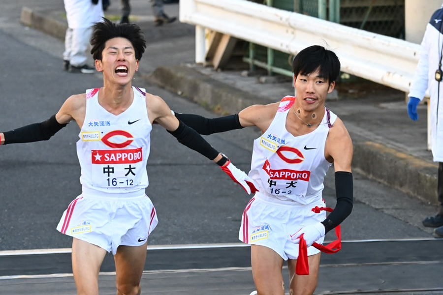 2位・中大「プランの上限以上、100点満点」4区まで首位キープ／箱根駅伝