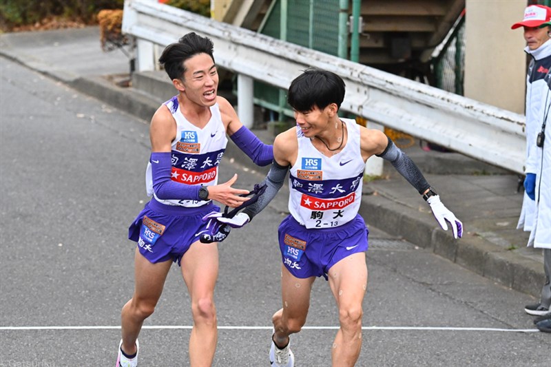 駒大が意地の2位！7区・佐藤圭汰の区間新など復路は青学大上回る復路新、総合もチーム新／箱根駅伝