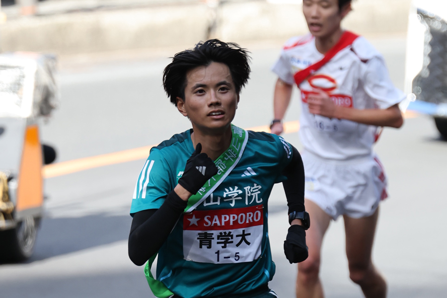 青学大が2年連続7回目の往路V！ 出遅れるも追い上げて山上りで逆転／箱根駅伝