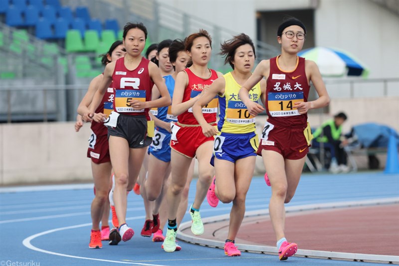 ユニバ選考会として男女1万mと混成競技を日本学生個人選手権内で実施