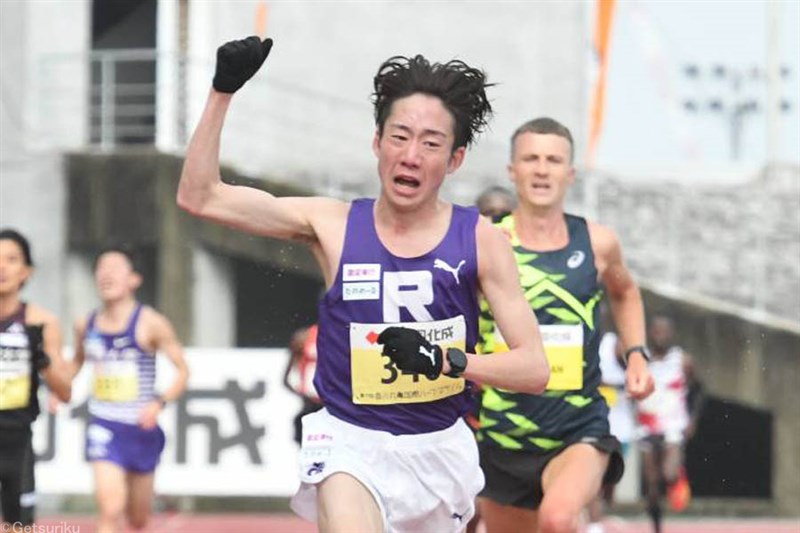 立教大・馬場賢人が積極レースで2位 「一つひとつの試合で結果を」／日本学生ハーフ