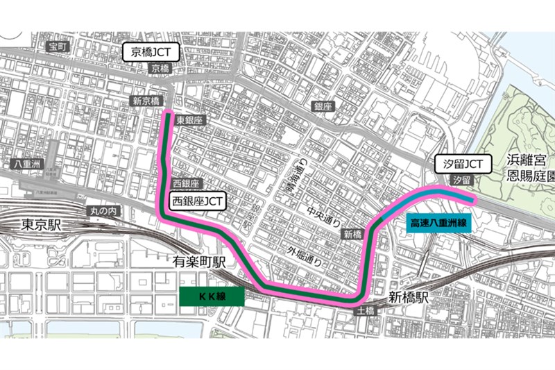 東京デフリンピックのマラソンを首都高で実施！11月25日に新橋～汐留JCT周回コースで
