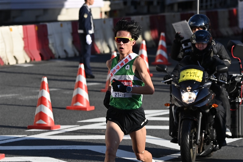 最後の箱根路／関東学生連合の亜細亜大・片川祐大 1区で見せ場「やり切れたのは間違いない」