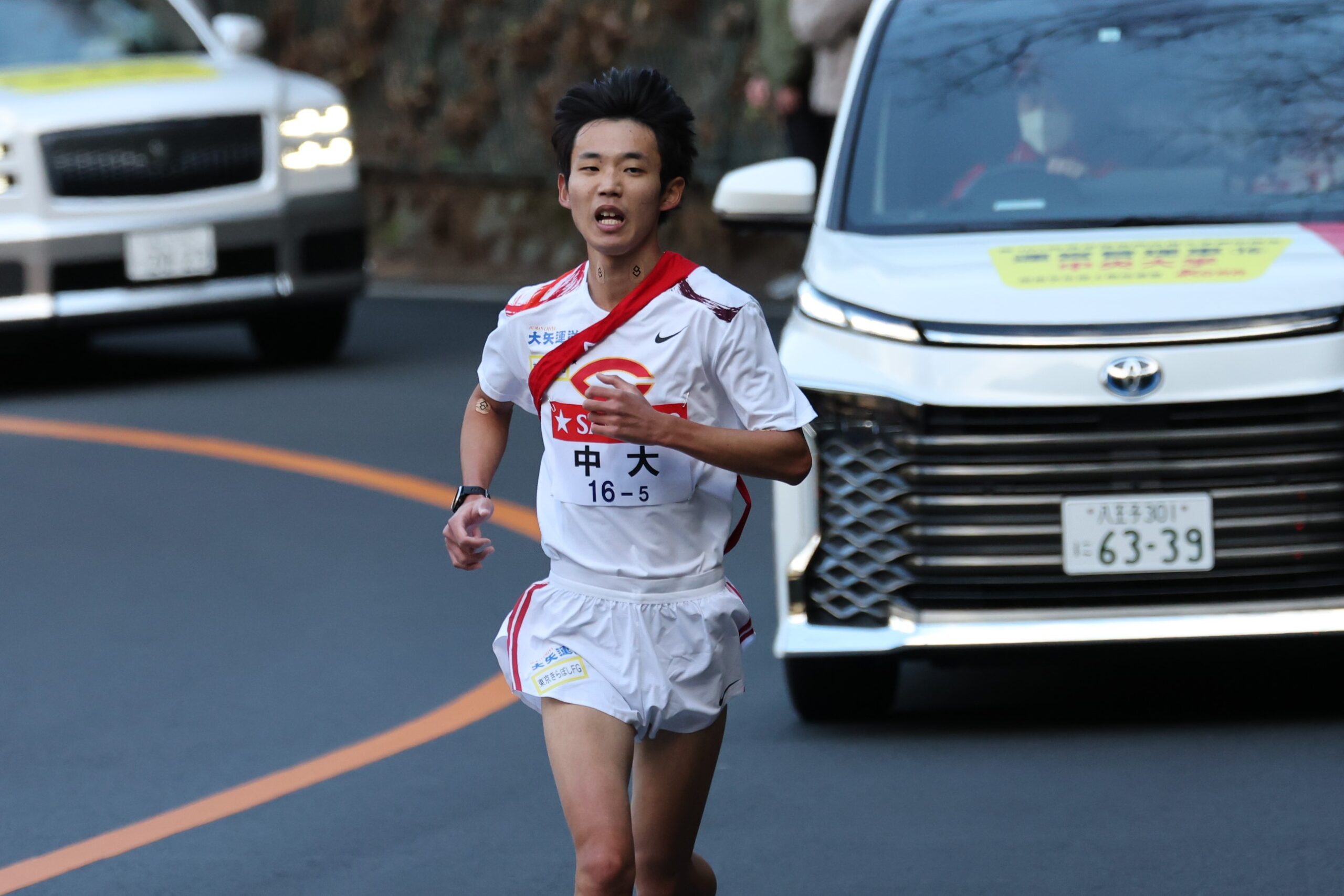 最後の箱根路／中大・園木大斗 左膝の痛みで5区しかなかった舞台 「後悔は少しもありません」