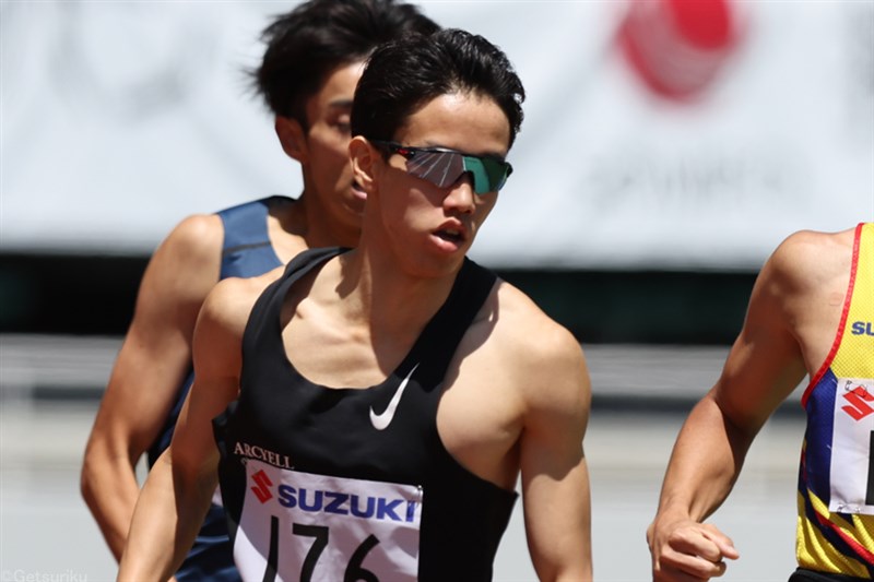 金子魅玖人がショートトラック800m1分47秒16の日本新！ 東田旺洋は6秒62