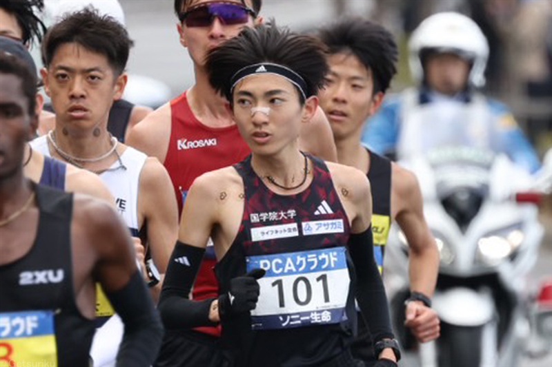 平林清澄は9位フィニッシュ 32kmからレース動かし存在感示す／別府大分毎日マラソン