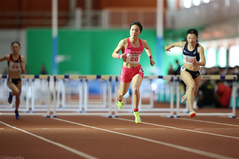 一般規格60mHは中2・今村好花がV 今年の目標は2種目の中学記録更新と全中2連覇／JAG大崎