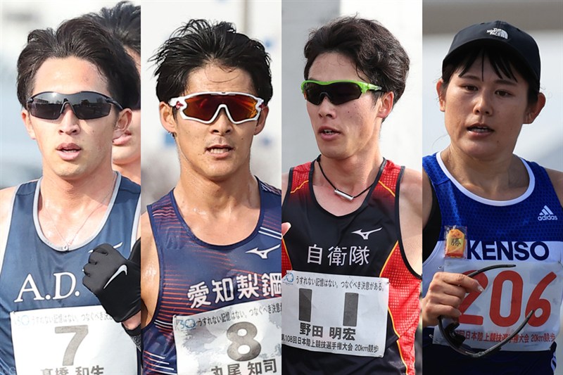 丸尾知司、髙橋和生、野田明宏、渕瀬真寿美が日本選手権35km競歩にエントリー！ 東京世界陸上代表選考レース